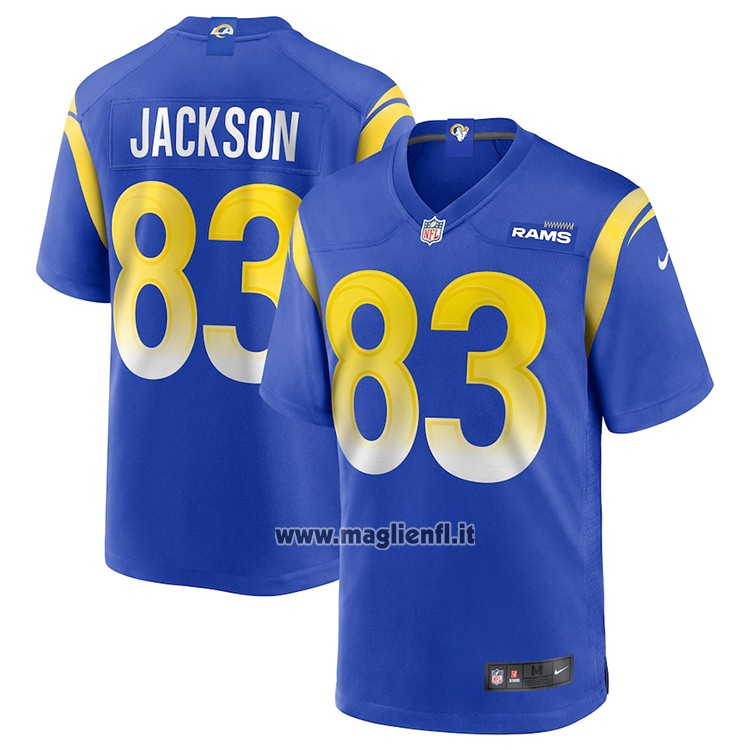 Maglia NFL Game Los Angeles Rams Trishton Jackson Blu